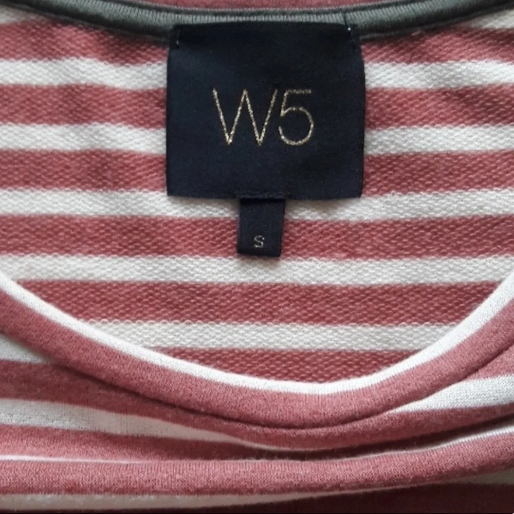 W5 Anthropologie striped bell sleeves blouse women’s Size Small